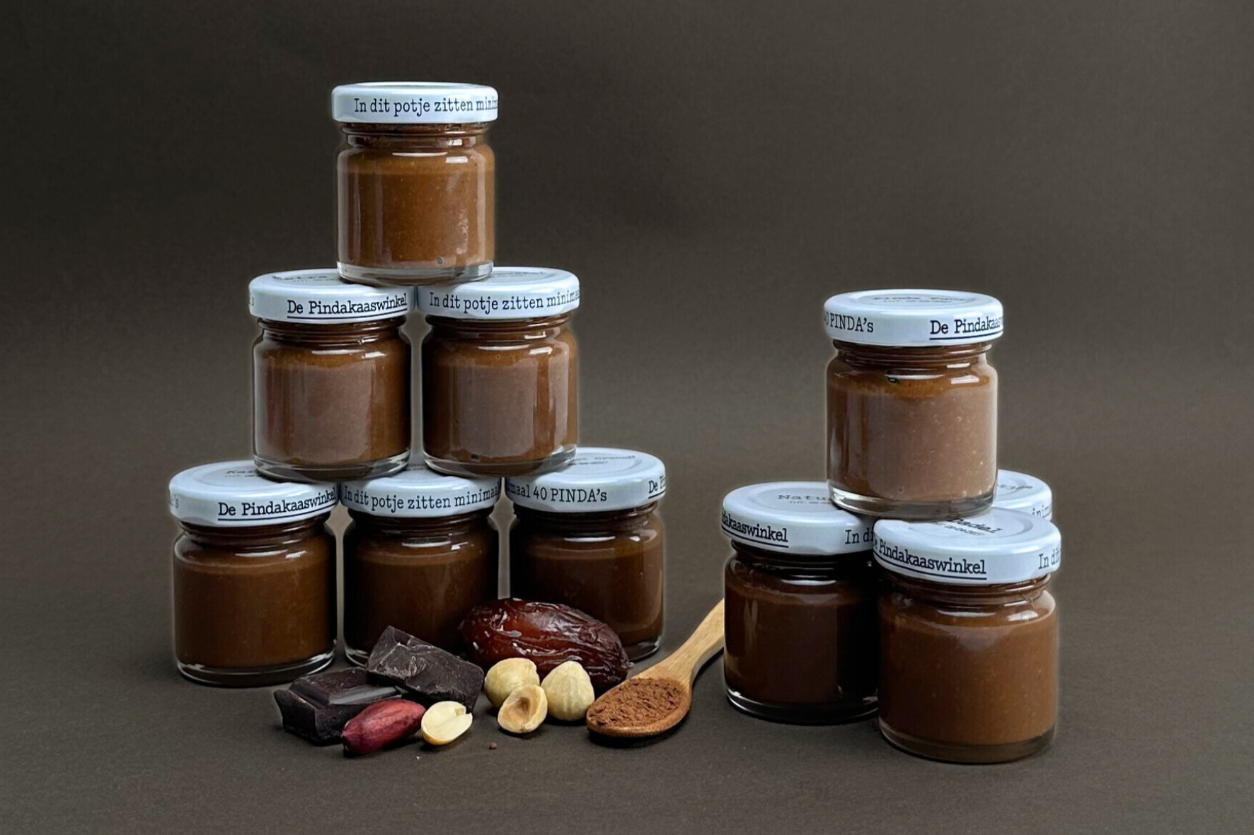 chocopasta mini potjes